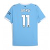 Manchester City Jeremy Doku #11 Hjemmedrakt 2025-26 Kortermet